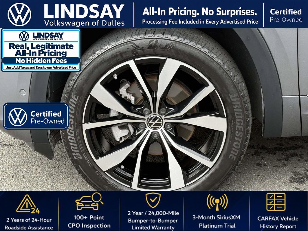 Certified 2024 Volkswagen Atlas SEL Premium R-Line AWD/4WD image 9