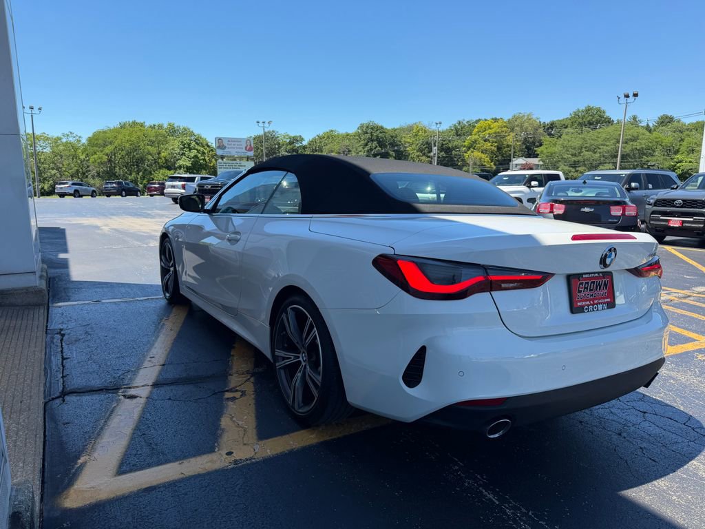 Used 2022 BMW 430i Convertible w/ Convenience Package RWD image 7
