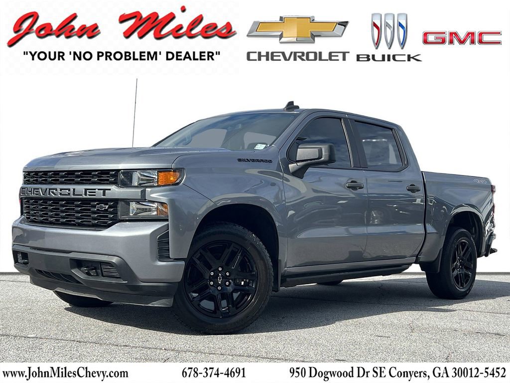 Used 2022 Chevrolet Silverado 1500 Custom w/ LPO, Blackout Package