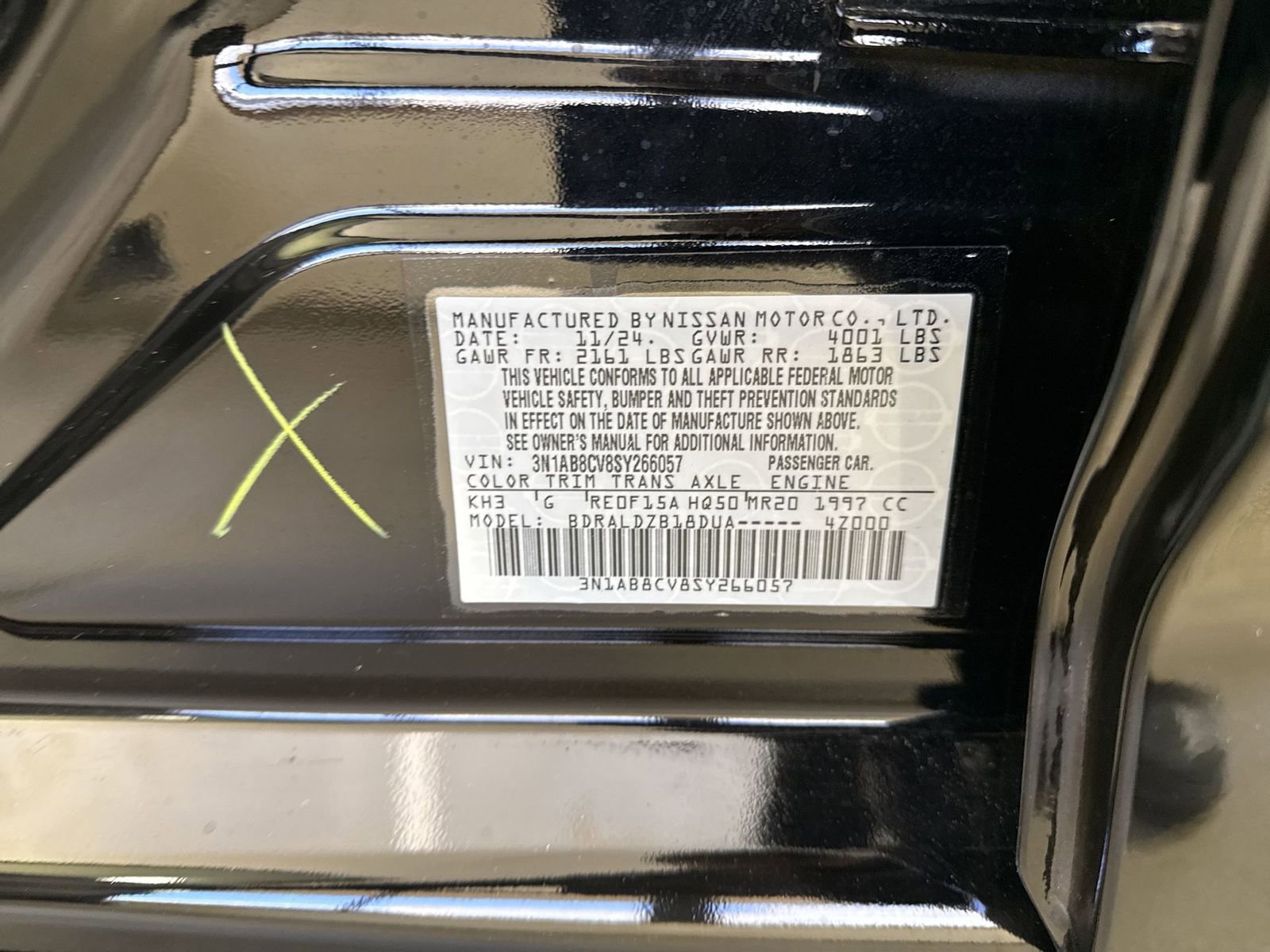 Certified 2025 Nissan Sentra SV image 37