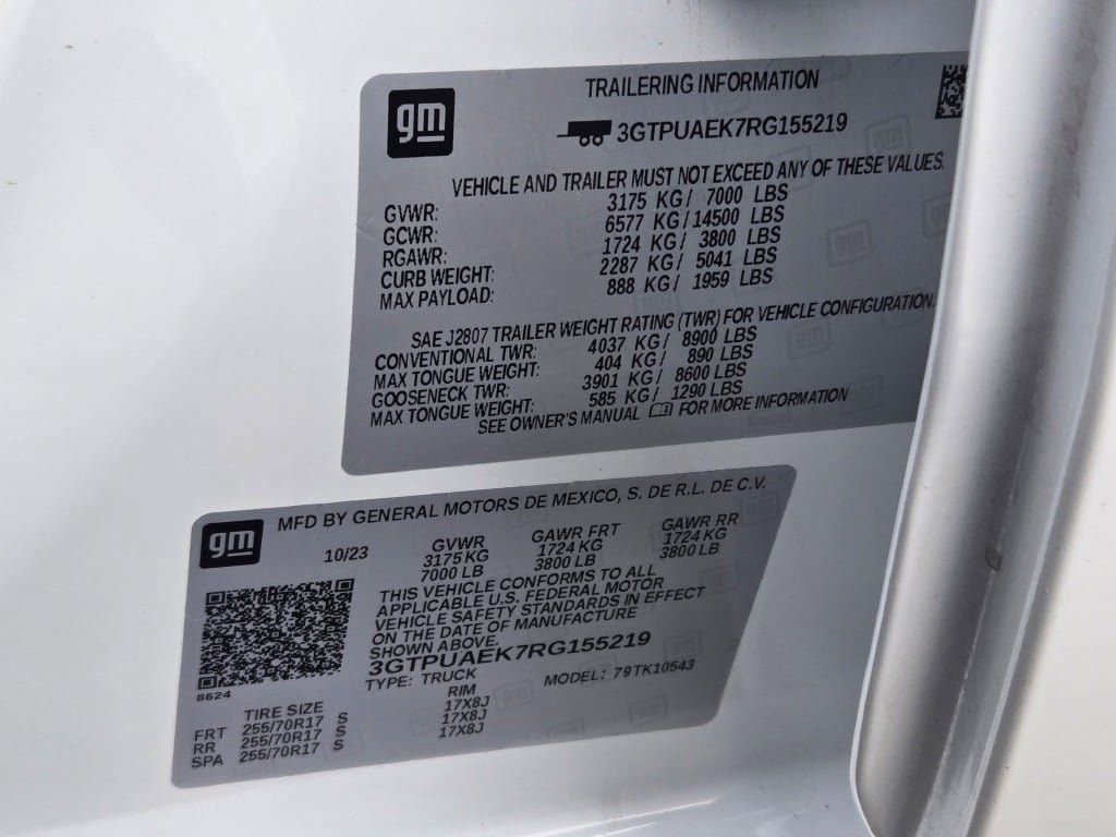 Used 2024 GMC Sierra 1500 Pro w/ Pro Value Package image 31