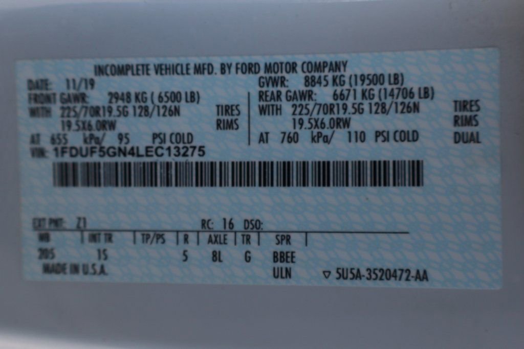 Used 2020 Ford F550 2WD Regular Cab Super Duty image 44