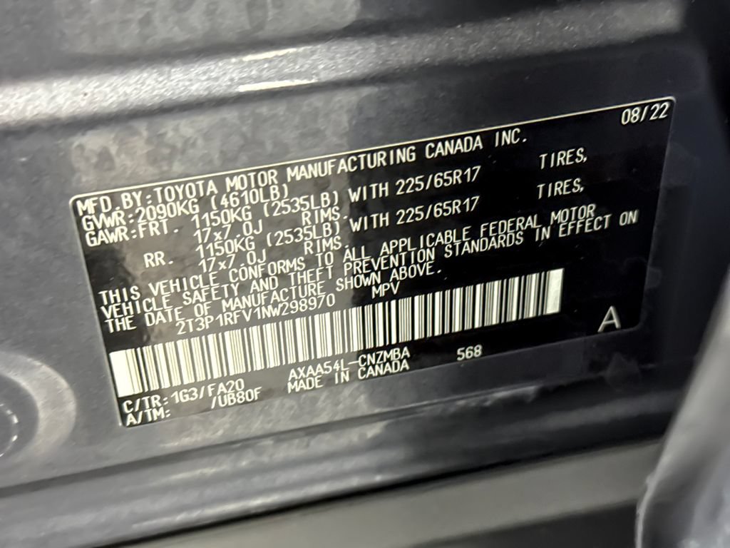 Used 2022 Toyota RAV4 XLE AWD/4WD image 27