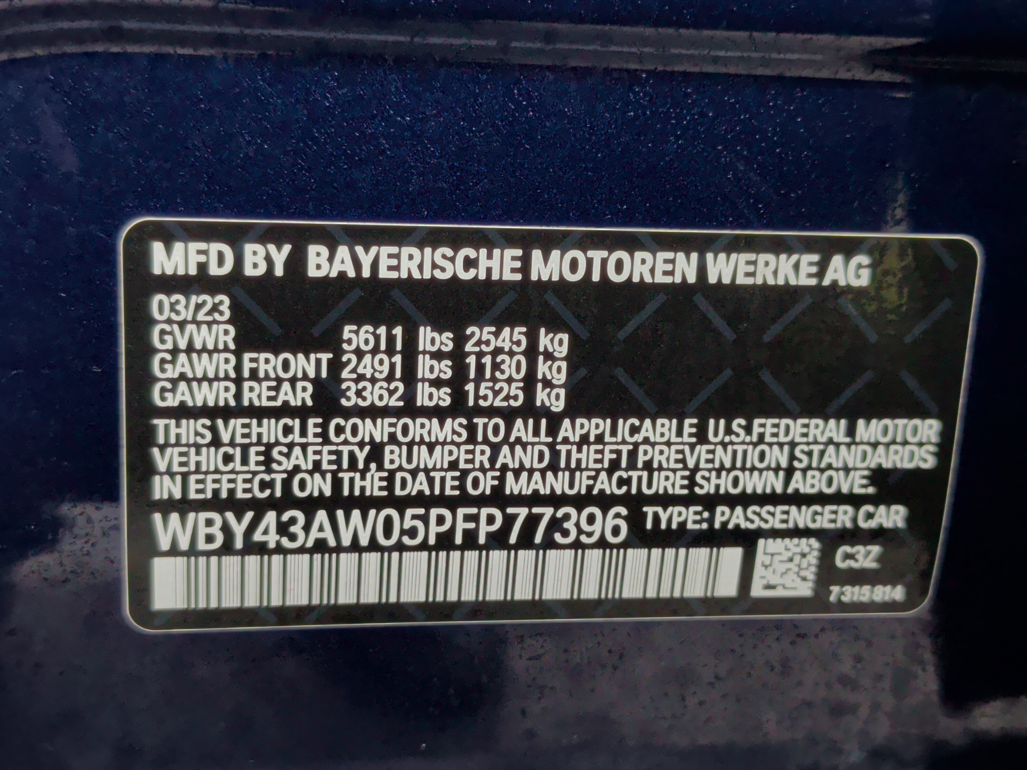 Certified 2023 BMW i4 eDrive35 w/ Premium Package RWD image 41