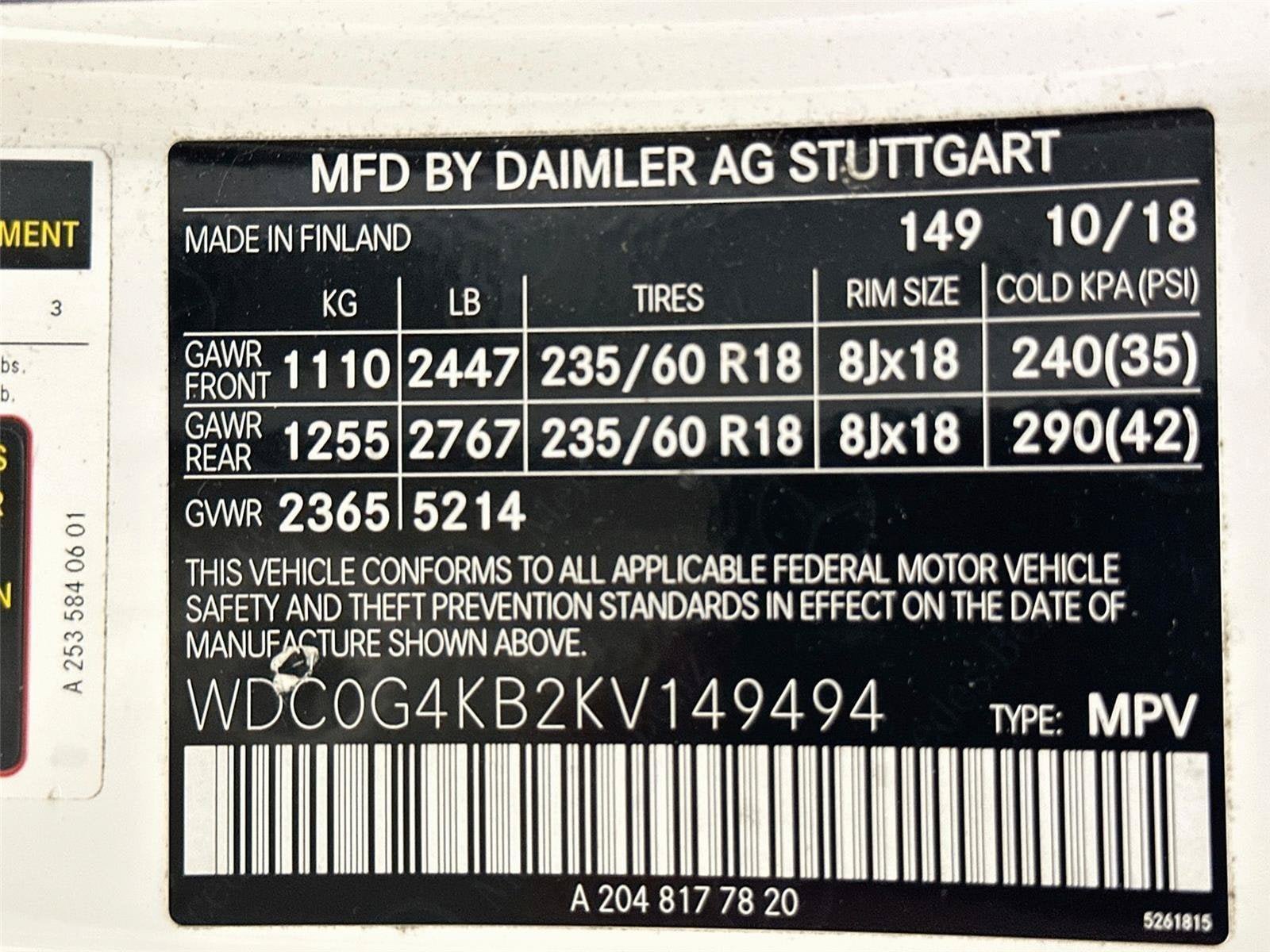 Certified 2019 Mercedes-Benz GLC 300 4MATIC image 6