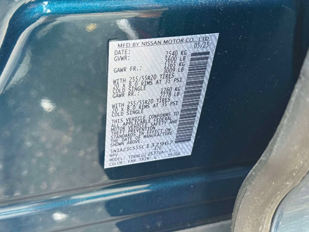 Used 2025 Nissan Murano SL w/ Cargo Package AWD/4WD image 18