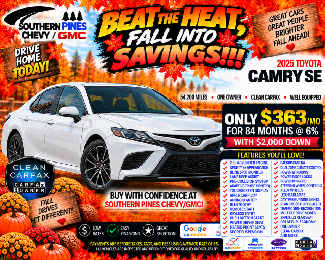 Used 2025 Toyota Camry SE FWD image 5