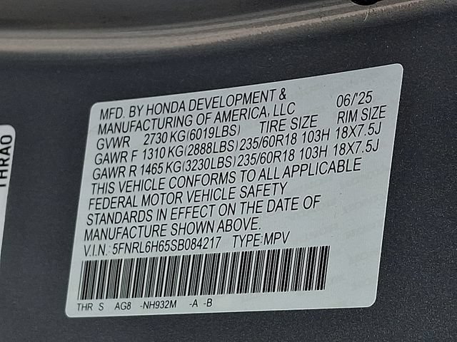 Used 2025 Honda Odyssey EX-L image 27