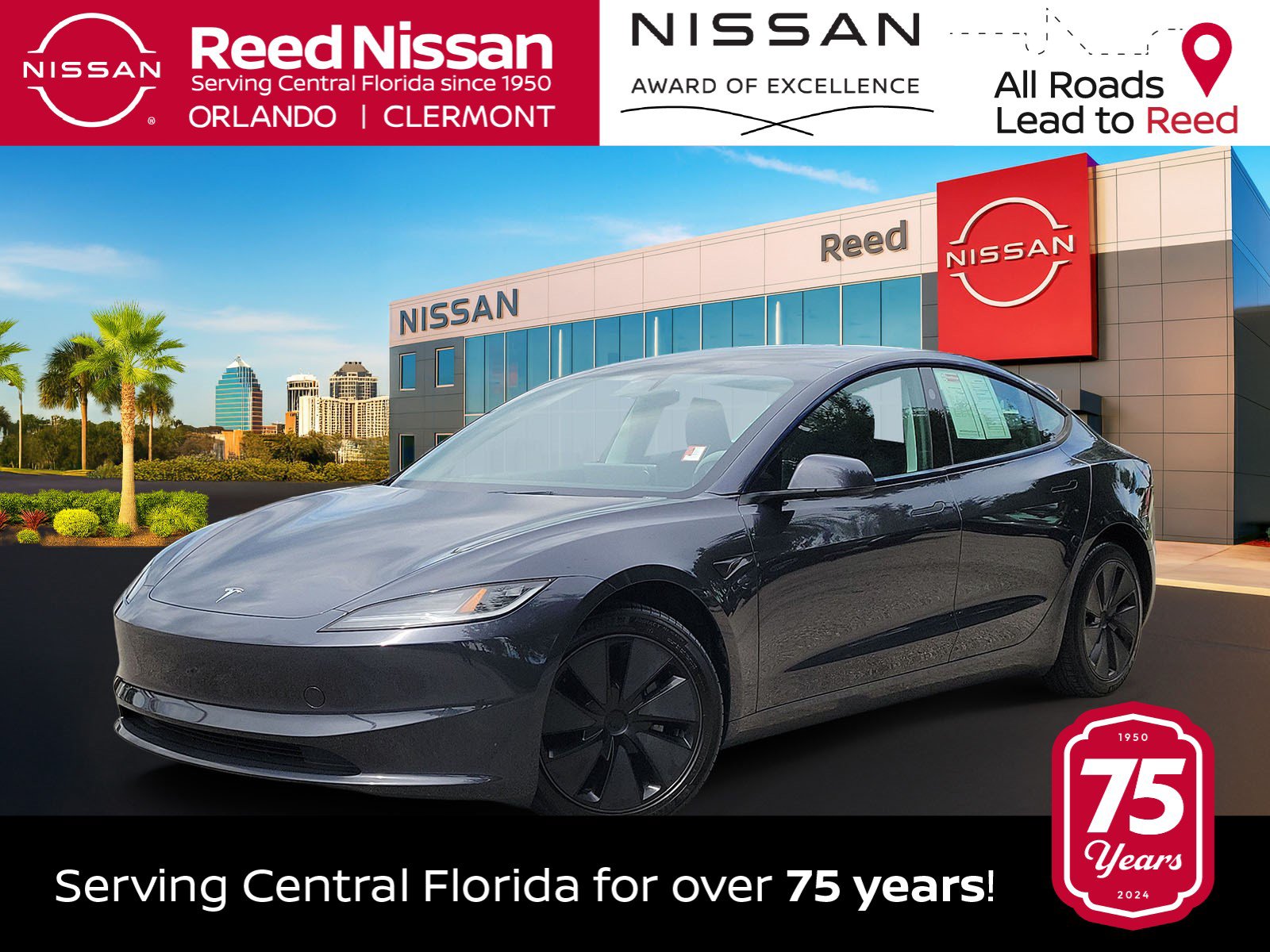 Used 2025 Tesla Model 3 Long Range