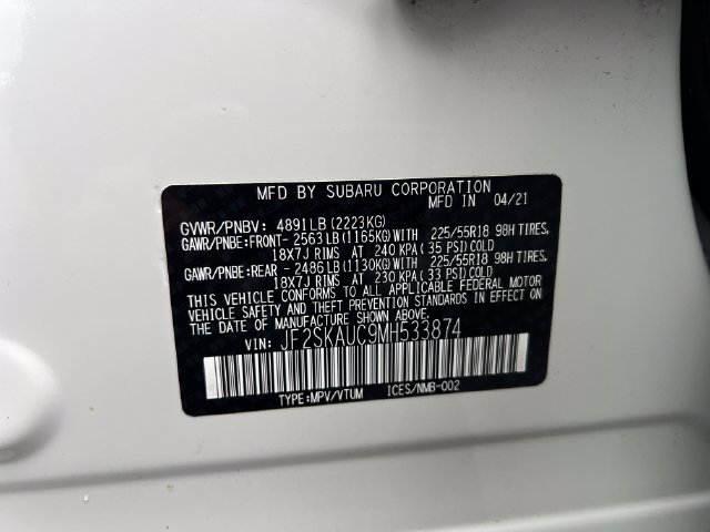 Used 2021 Subaru Forester Limited w/ Popular Package #3 AWD/4WD image 16