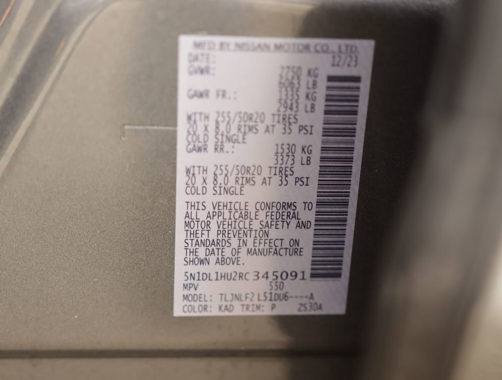 Used 2024 INFINITI QX60 Autograph w/ Cargo Package image 49