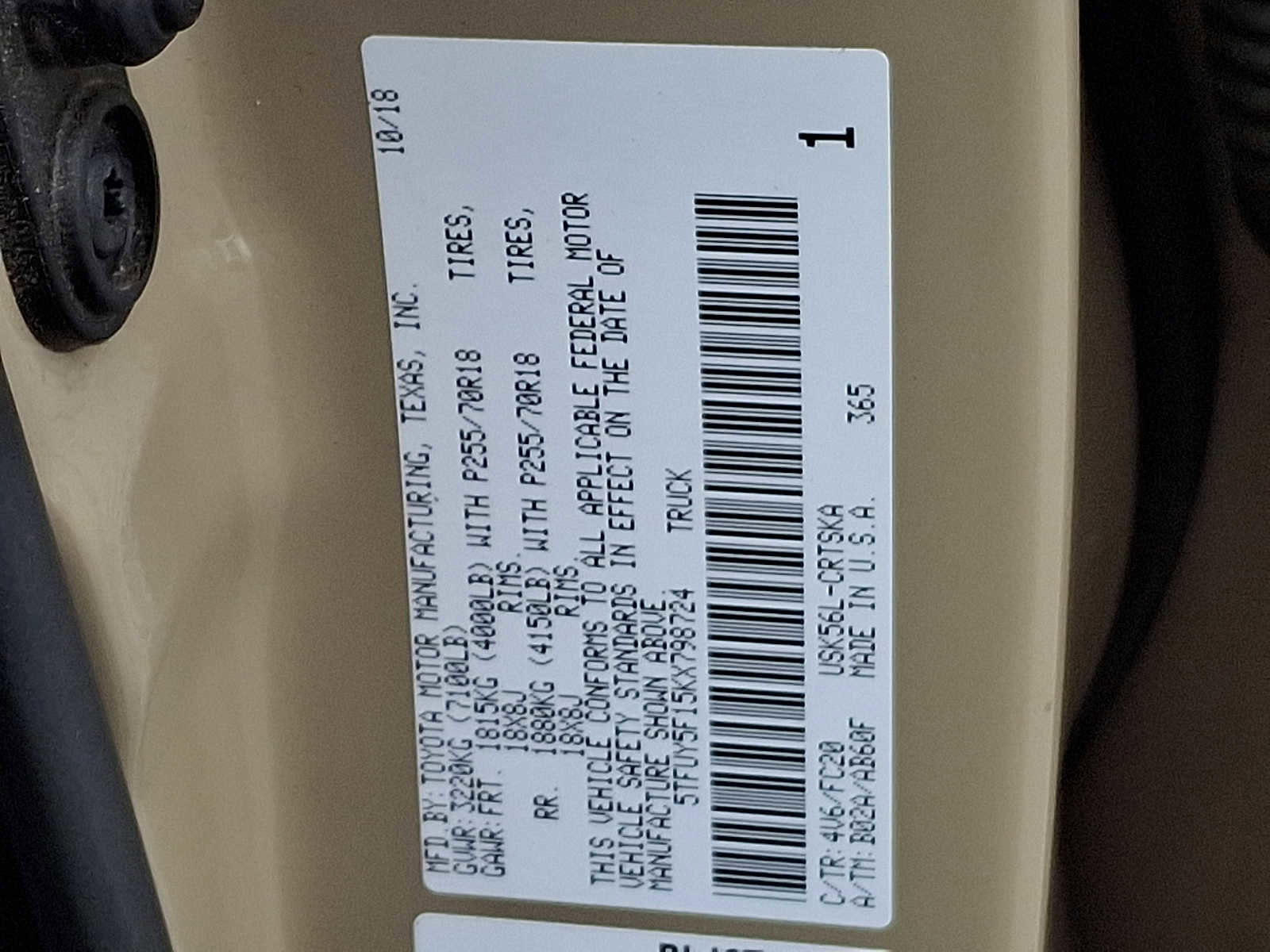 Certified 2019 Toyota Tundra SR5 image 29