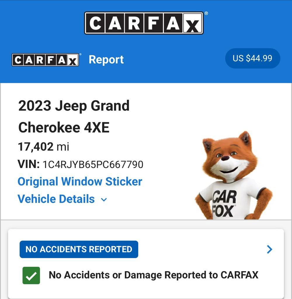 Used 2023 Jeep Grand Cherokee 4WD 4xe image 6