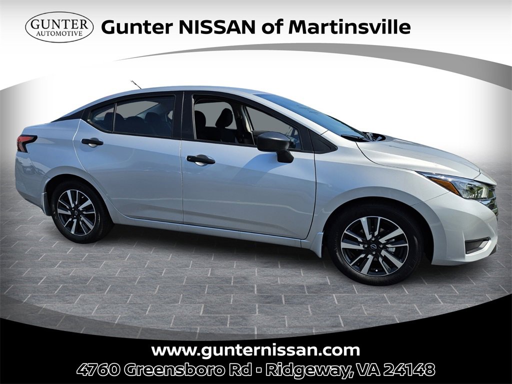 New 2025 Nissan Versa S w/ S Plus Package