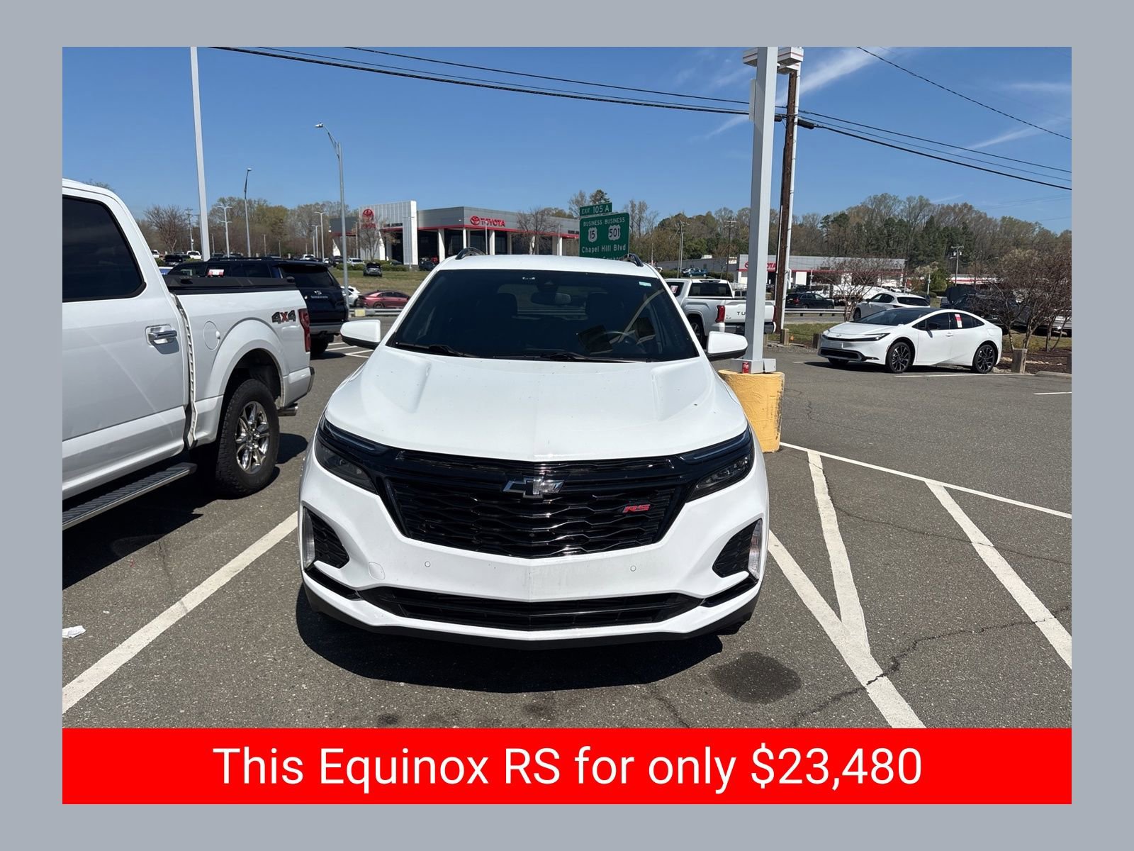 Used 2024 Chevrolet Equinox RS image 1