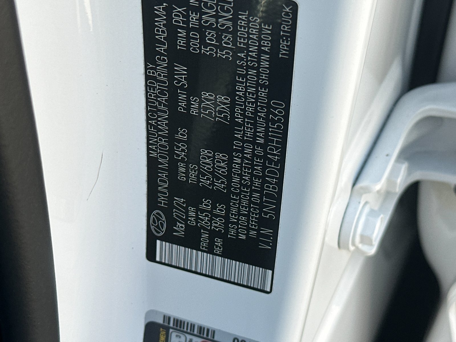 Used 2024 Hyundai Santa Cruz SEL FWD image 26
