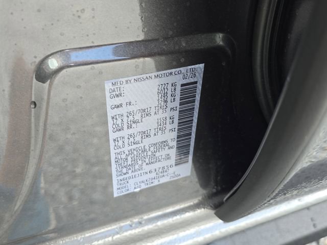 New 2026 Nissan Frontier Pro-X w/ Pro-X Convenience Package RWD image 33