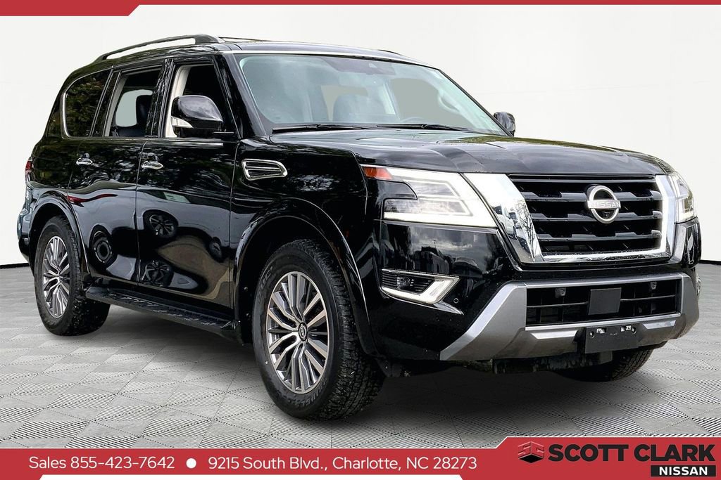 Used 2023 Nissan Armada SL w/ Captain's Chairs Package image 1