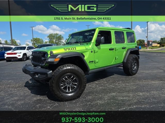 Used 2025 Jeep Wrangler Unlimited Sport AWD/4WD image 1
