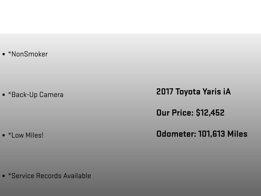 Used 2017 Toyota Yaris iA FWD image 6