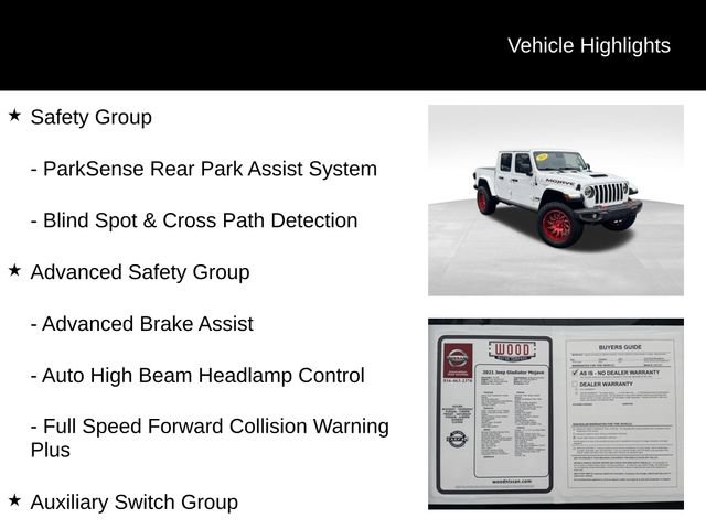 Used 2021 Jeep Gladiator Mojave image 30