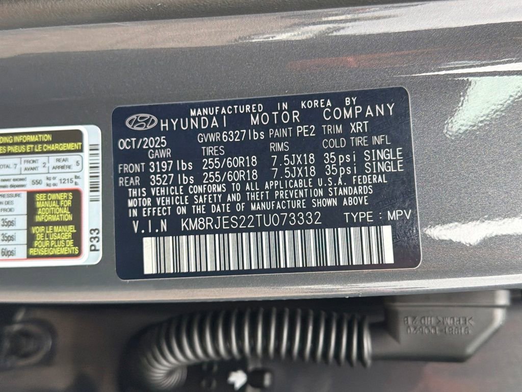 New 2026 Hyundai Palisade XRT Pro AWD/4WD image 32