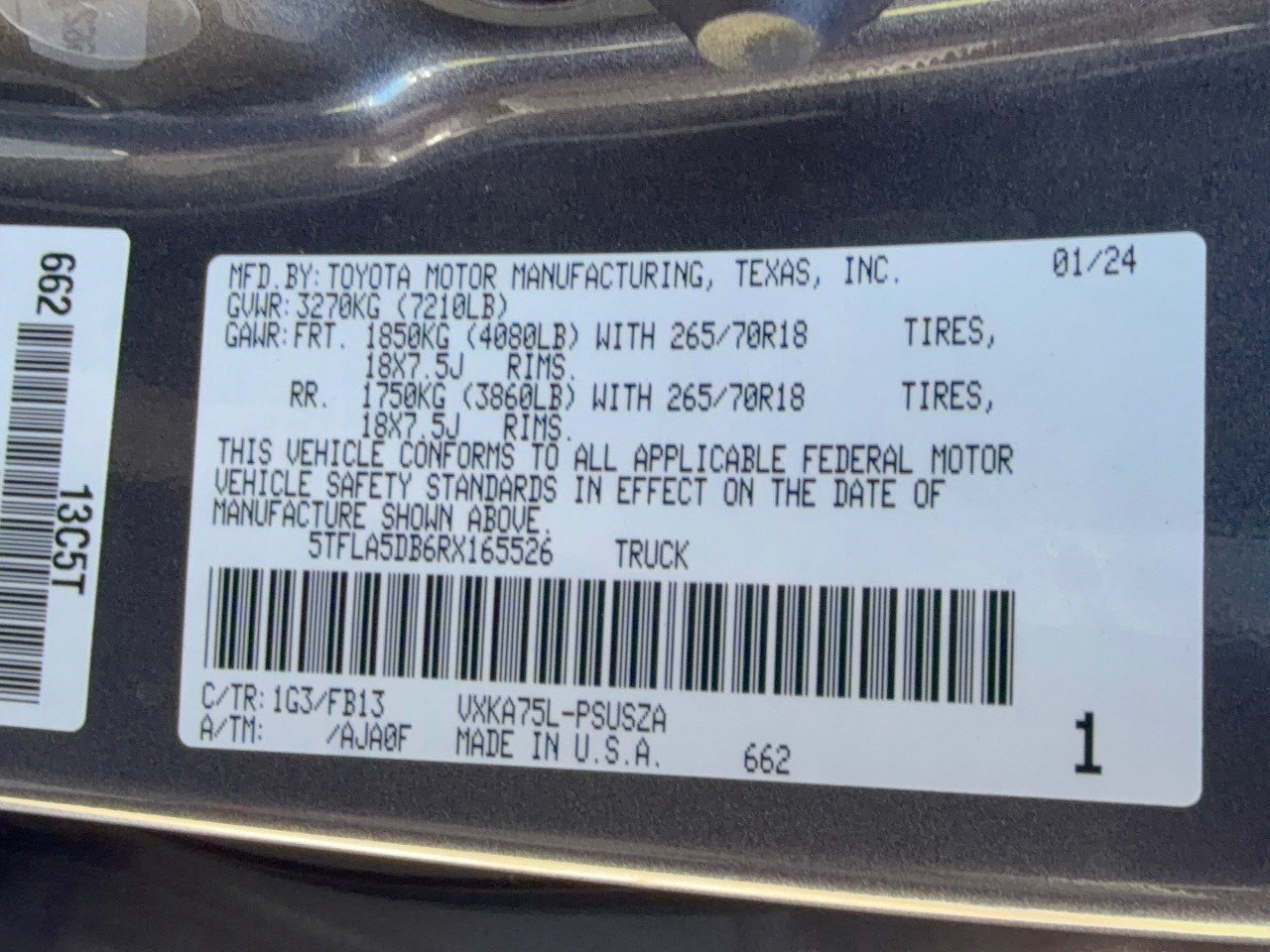 Used 2024 Toyota Tundra SR5 AWD/4WD image 31
