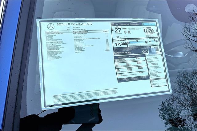 New 2026 Mercedes-Benz GLB 250 4MATIC image 17