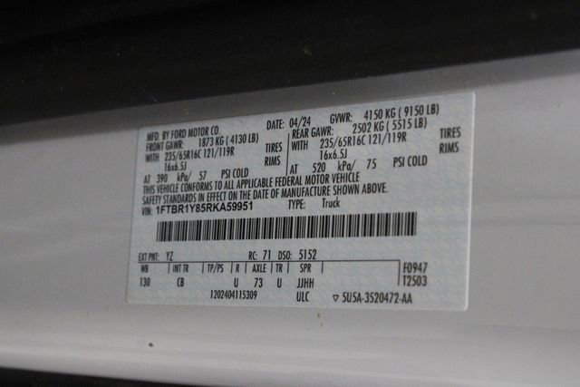 Used 2024 Ford Transit 250 Low Roof w/ Exterior Upgrade Package image 18