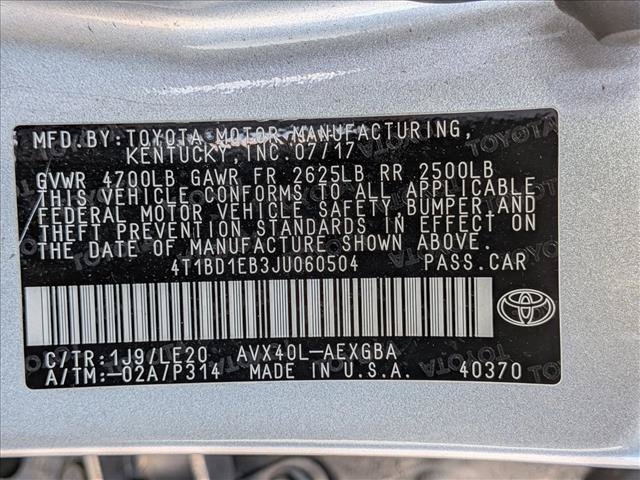 Used 2018 Toyota Avalon XLE Premium w/ All Weather Liner Package FWD image 21