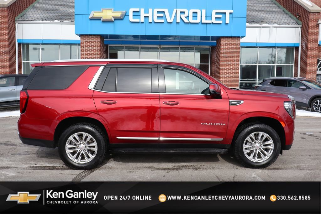 Used 2021 GMC Yukon SLT w/ Rear Media and Nav Package 360° Tour