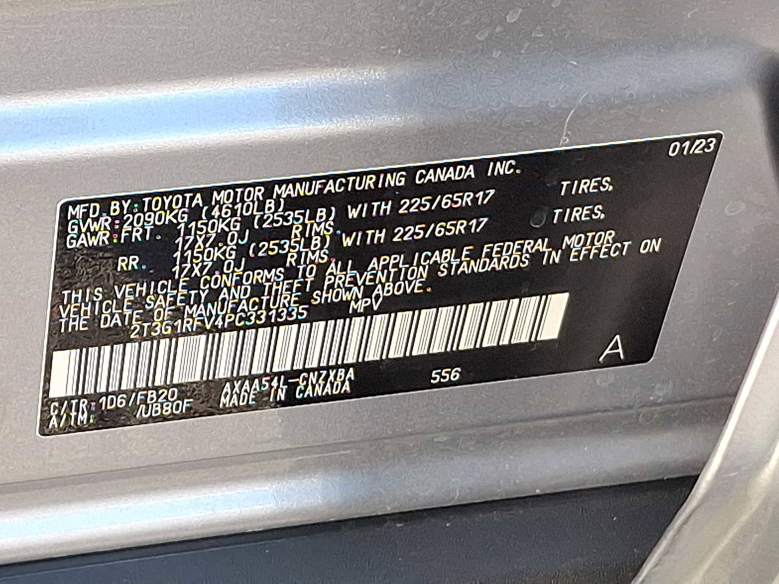 Certified 2023 Toyota RAV4 LE image 28