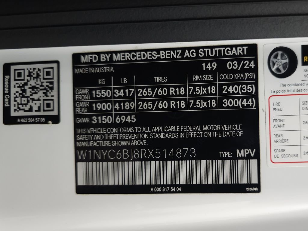 Certified 2024 Mercedes-Benz G 550 image 35