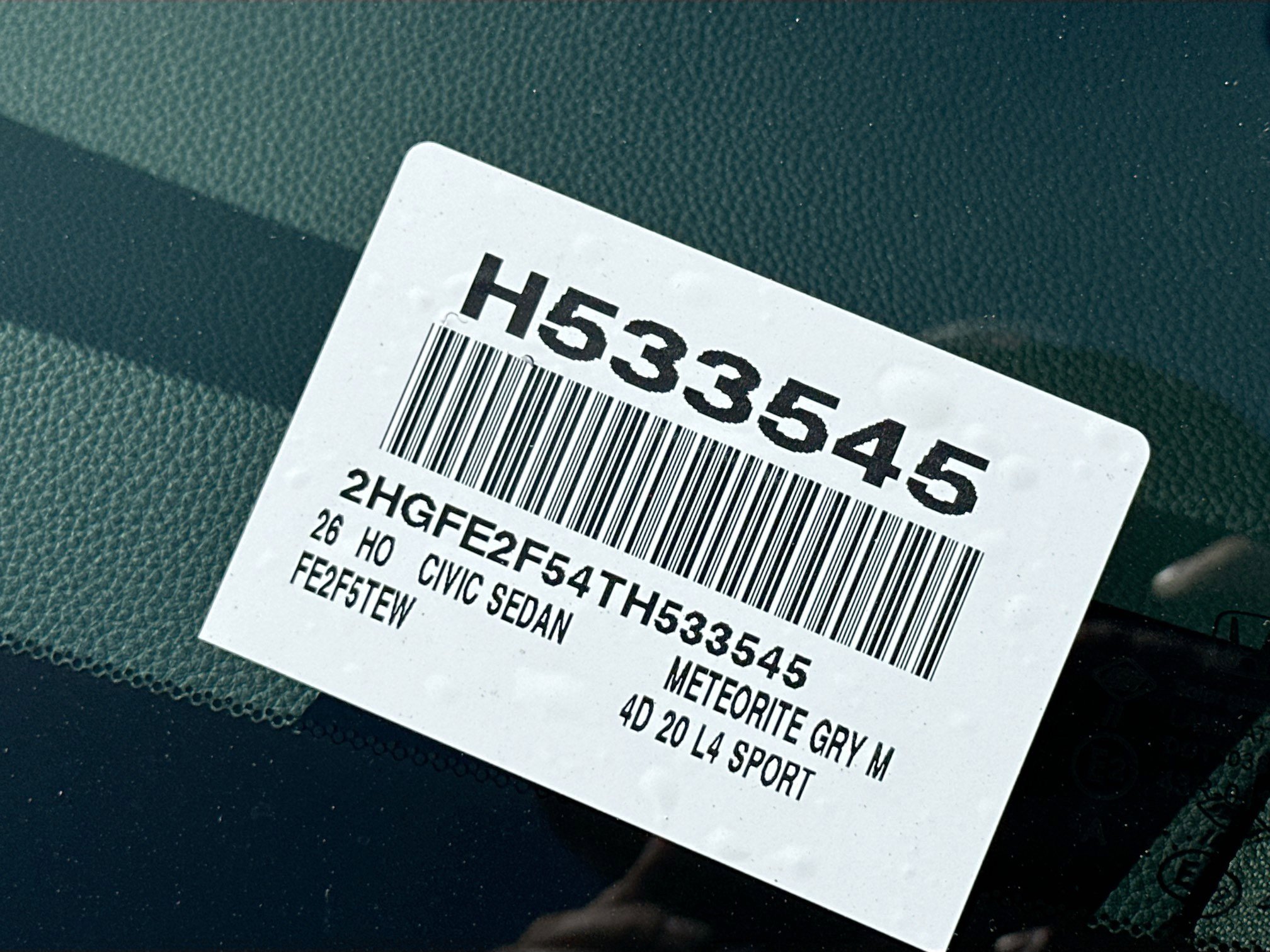 New 2026 Honda Civic Sport image 26