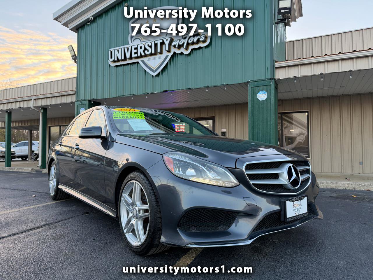 Used 2014 Mercedes-Benz E 350 4MATIC Sedan image 1