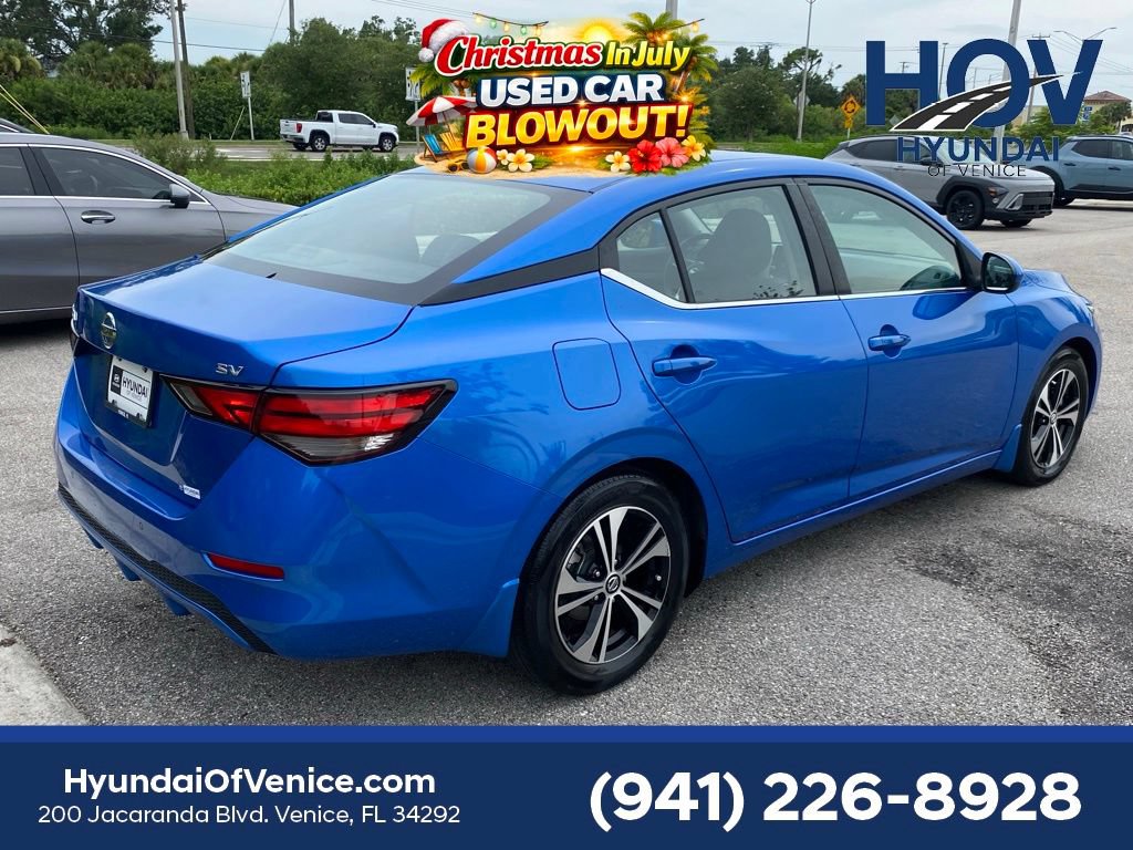 Used 2022 Nissan Sentra SV w/ All-Weather Package FWD image 7