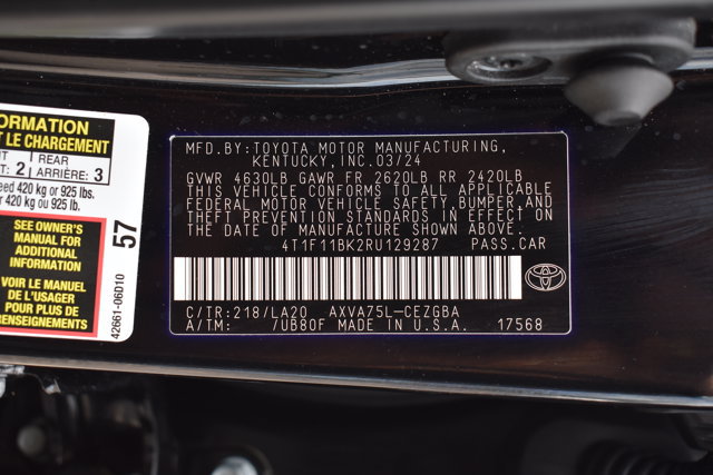 Used 2024 Toyota Camry XLE w/ Navigation Package AWD/4WD image 32