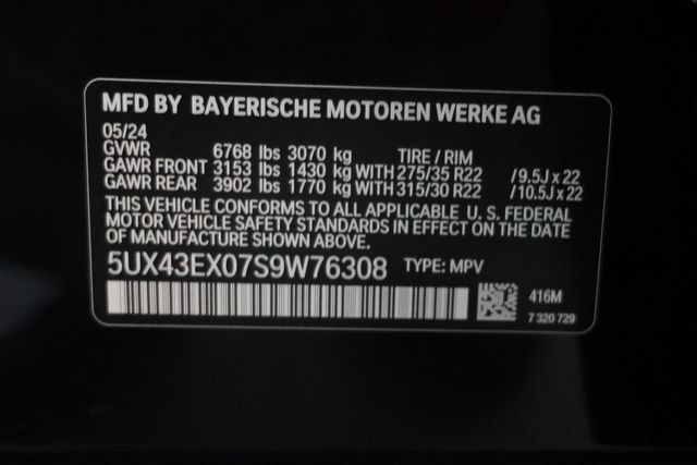 Used 2025 BMW X6 M60i w/ Executive Package AWD/4WD image 96