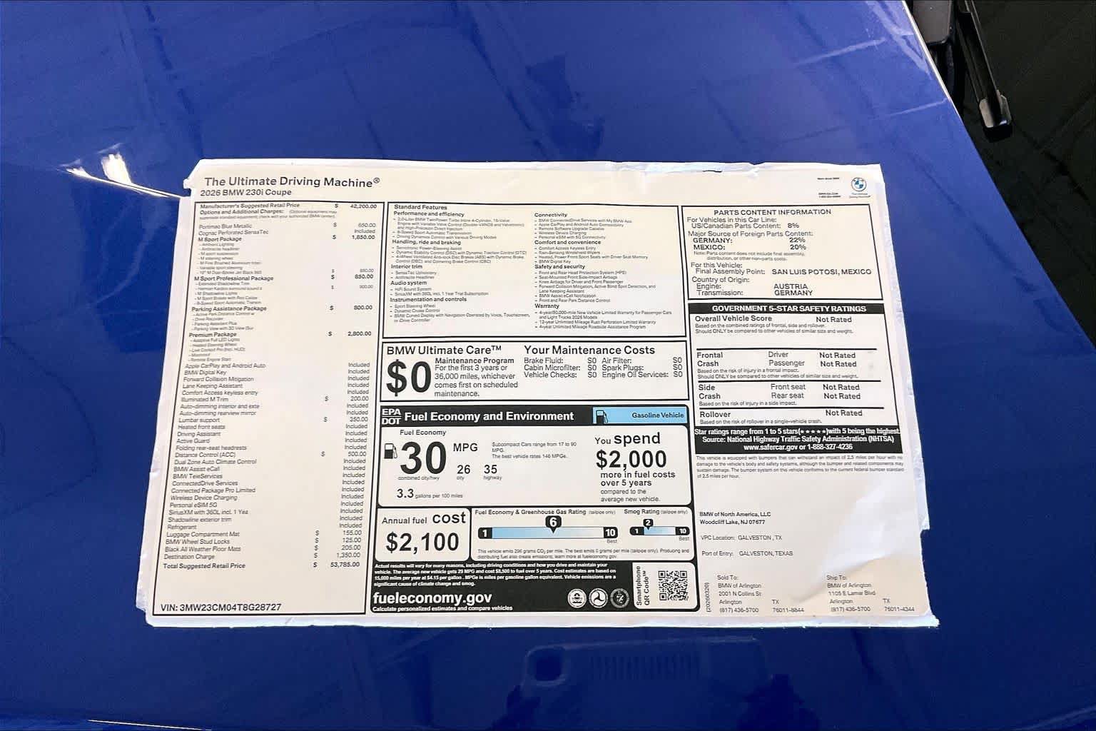 New 2026 BMW 230i Coupe w/ Premium Package RWD image 19
