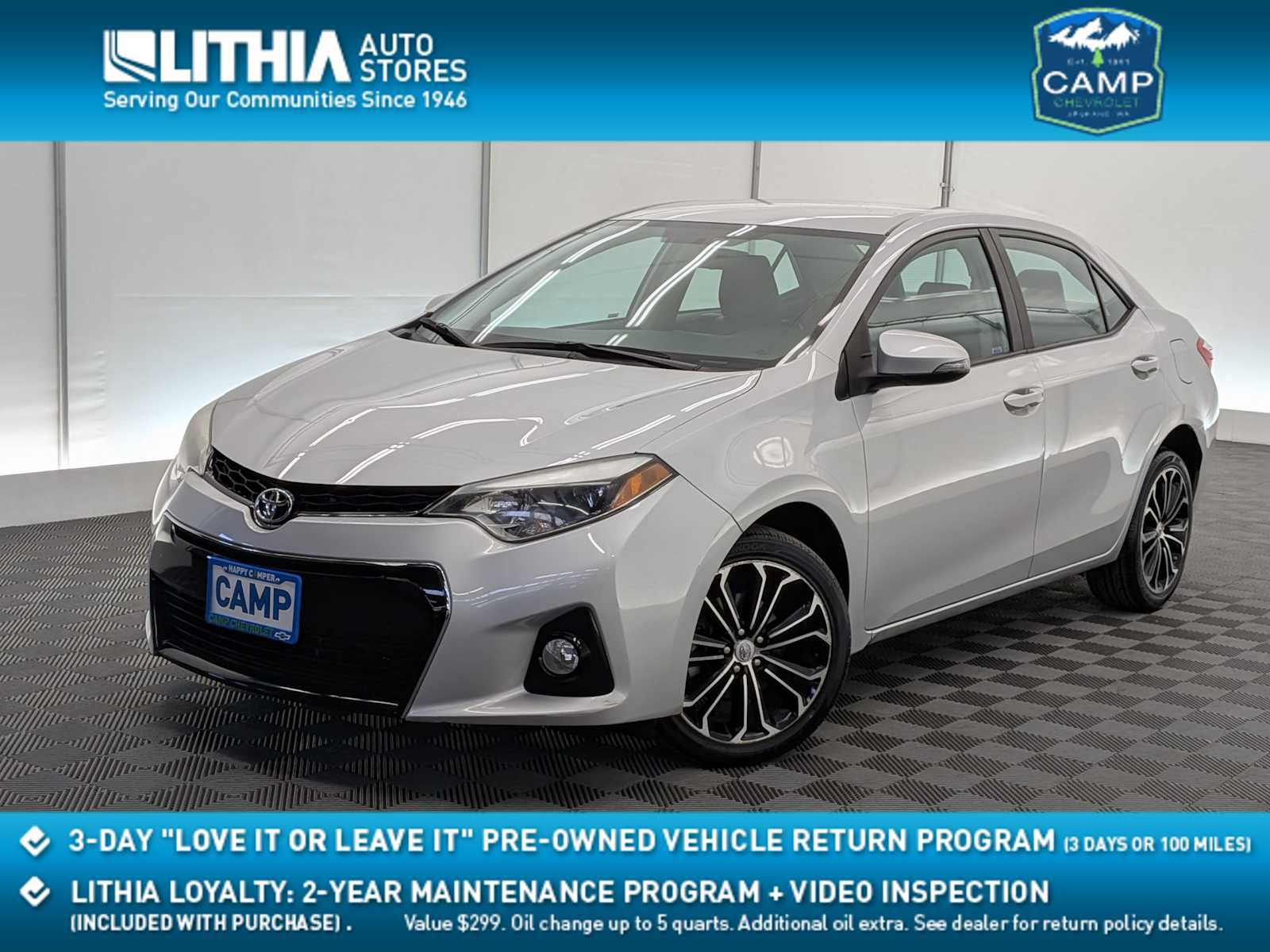 Used 2016 Toyota Corolla S image 1