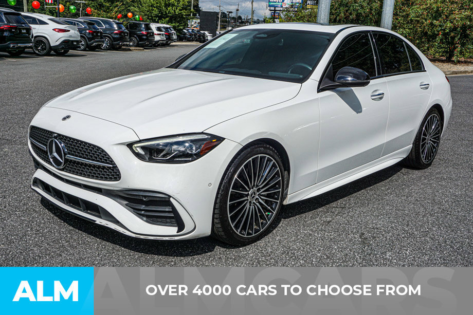 Used 2022 Mercedes-Benz C 300 Sedan w/ AMG Line w/ Night Package image 2