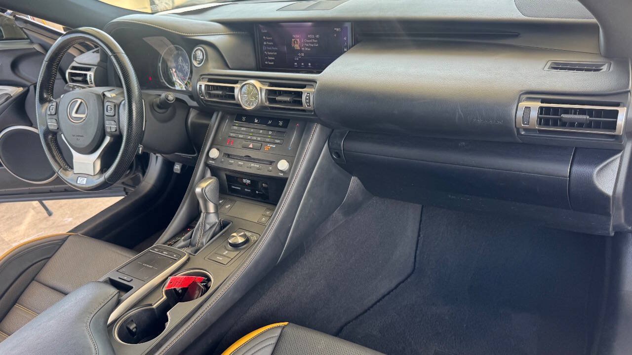 Used 2019 Lexus RC 350 F Sport RWD image 12