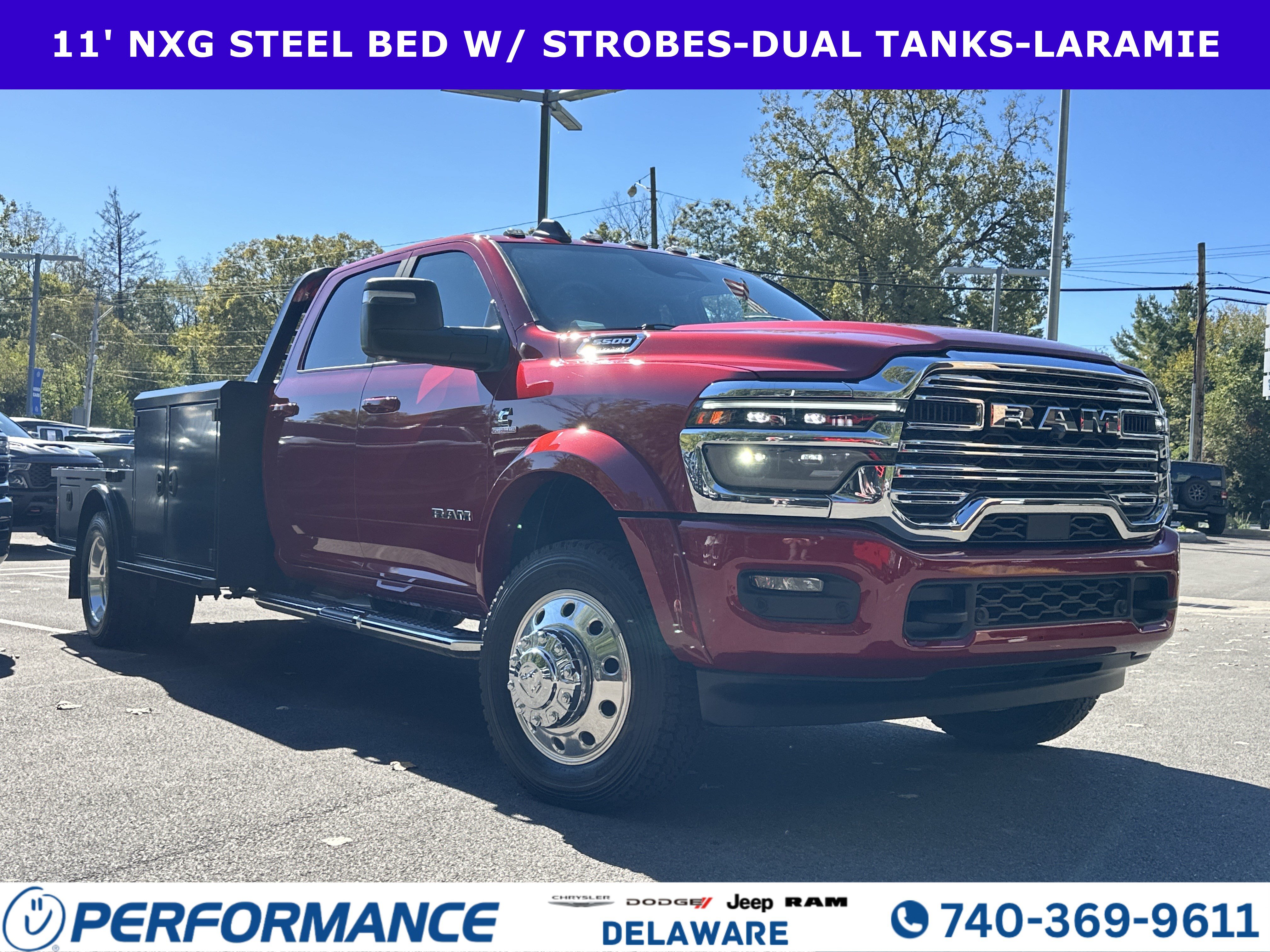 New 2027 RAM 5500 4x4 Crew Cab w/ Laramie Trim Package
