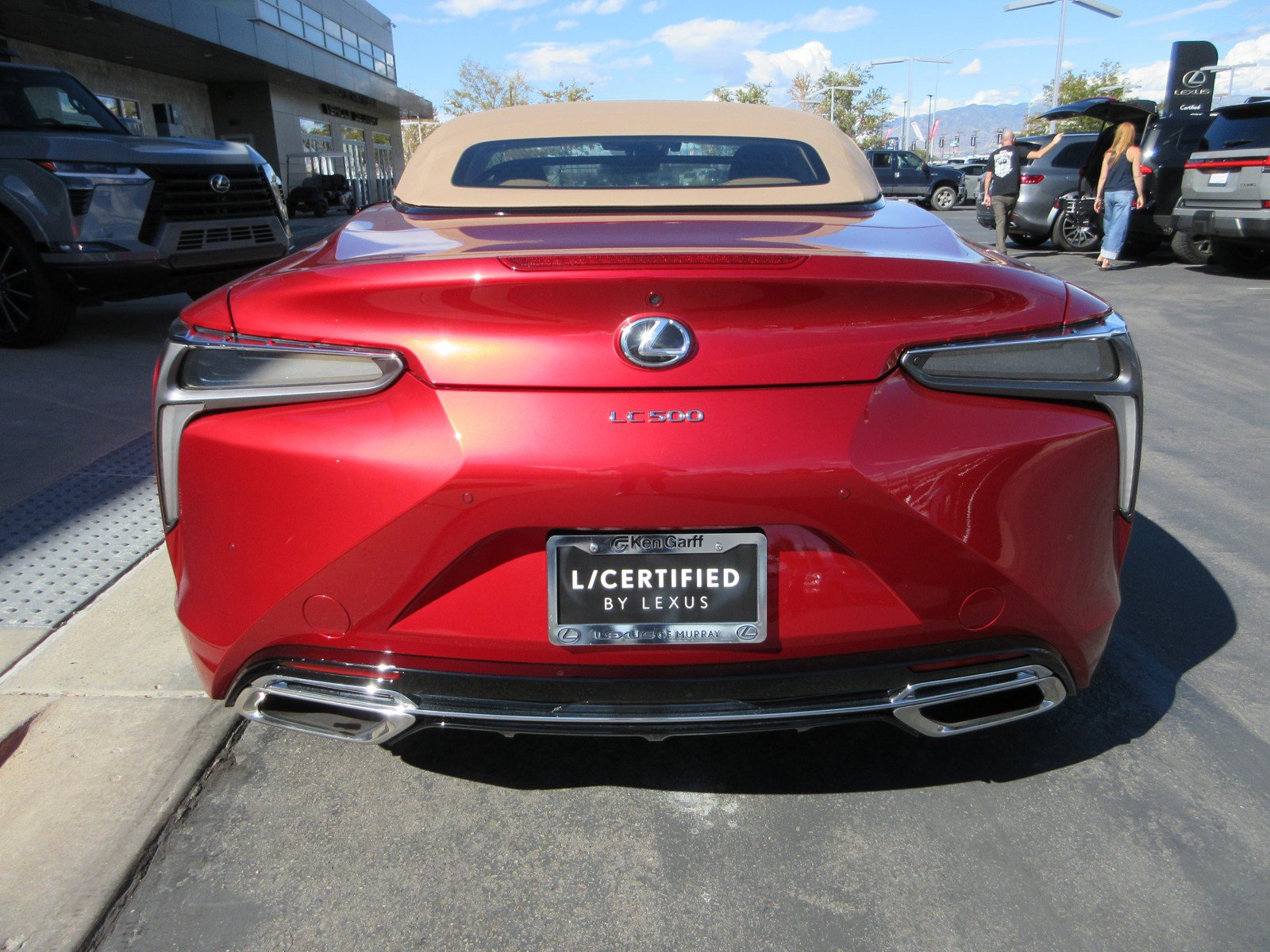 Used 2023 Lexus LC 500 Convertible w/ Touring Package RWD image 7