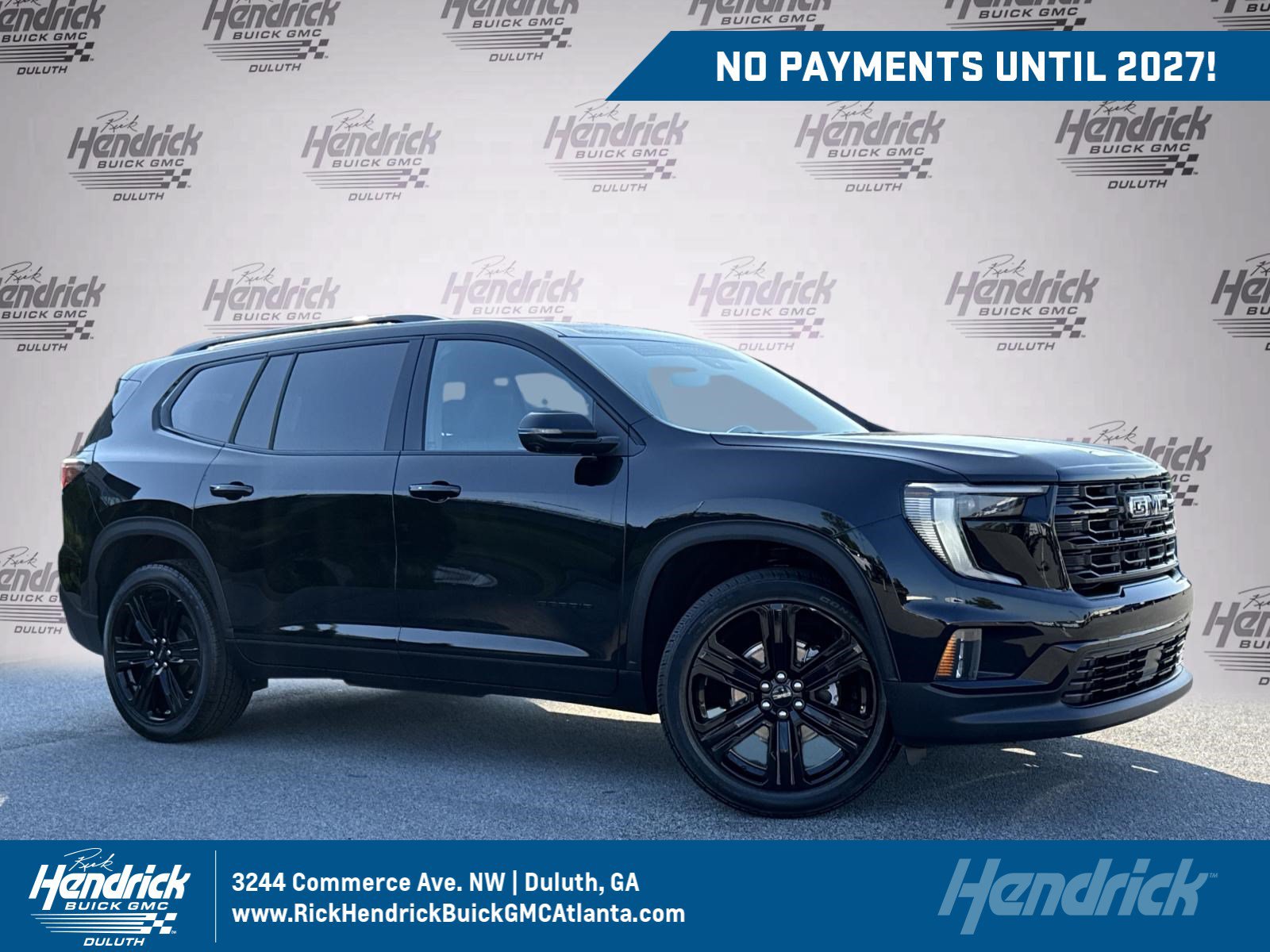 Used 2026 GMC Acadia Elevation w/ Black Edition