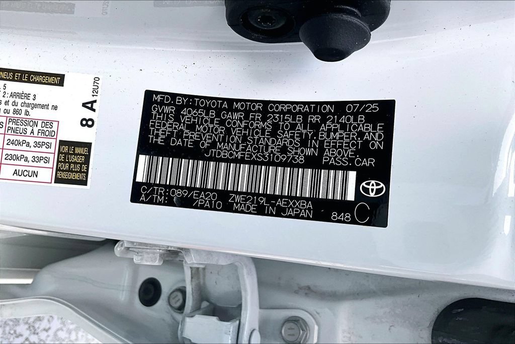 Certified 2025 Toyota Corolla XLE FWD image 21