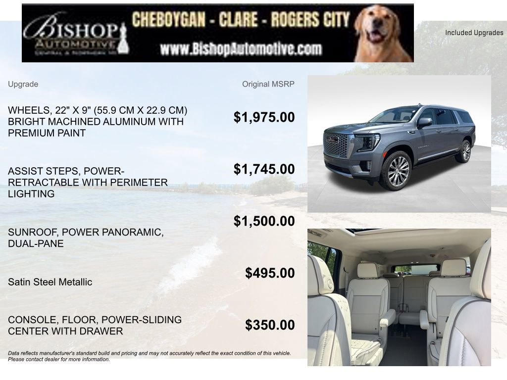 Used 2021 GMC Yukon XL Denali AWD/4WD image 3