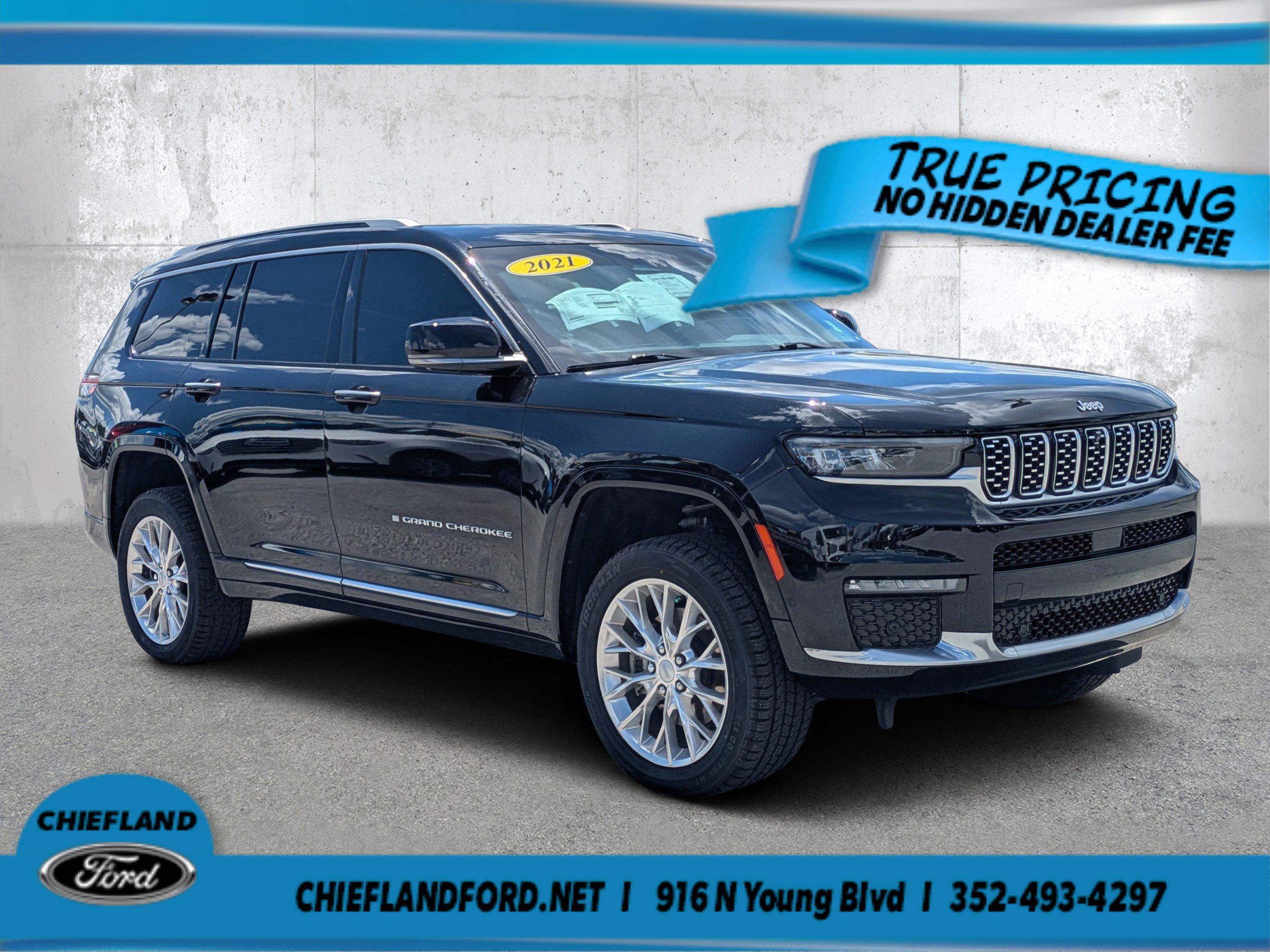 Used 2021 Jeep Grand Cherokee L Summit w/ Luxury Tech Group V AWD/4WD image 1