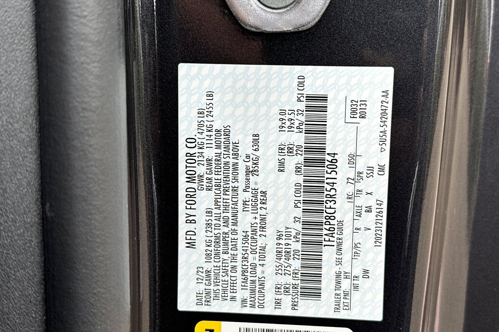 Used 2024 Ford Mustang GT w/ GT Performance Package RWD image 33