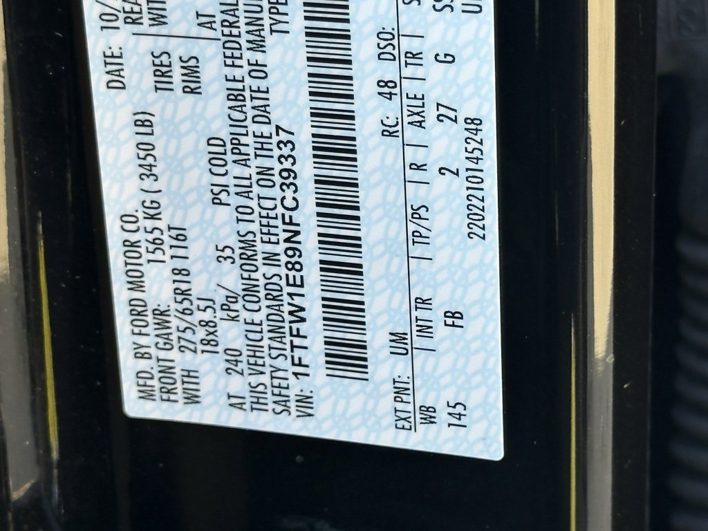 Used 2022 Ford F150 XLT w/ Equipment Group 302A High image 44